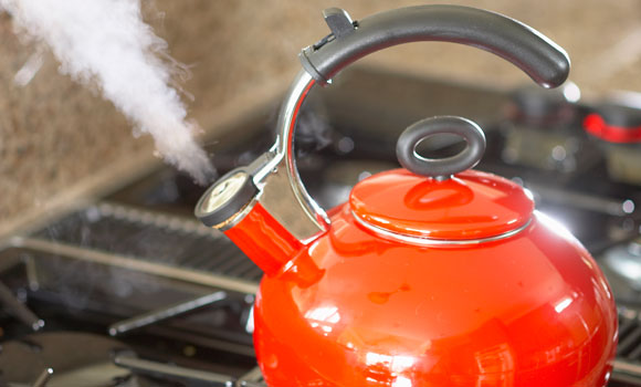 Steam to reduce chance of cold