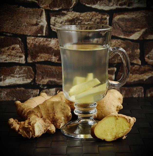 Ginger Tea to help with flu.